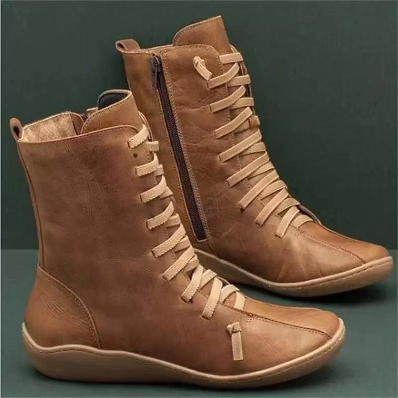 Klassische Orthopädische Stiefel mit zeitlosem Stil