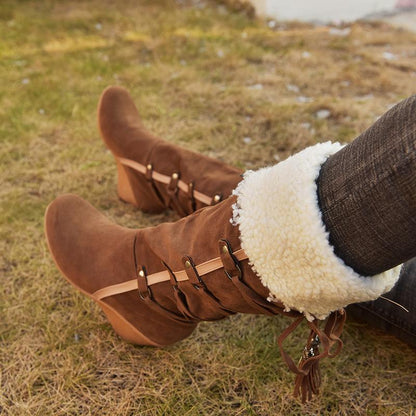 Schicke Orthopädische Stiefel mit einzigartigem Design