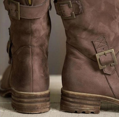 Vintage inspirierte Orthopädische Stiefel