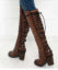 Vintage inspirierte Orthopädische Stiefel