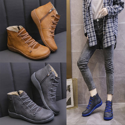 Schicke Orthopädische Stiefel mit einzigartigem Design