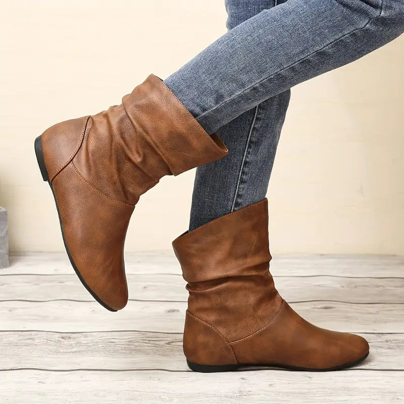 Vintage inspirierte Orthopädische Stiefel