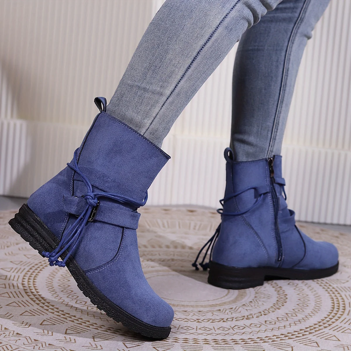Klassische Orthopädische Stiefel mit zeitlosem Stil