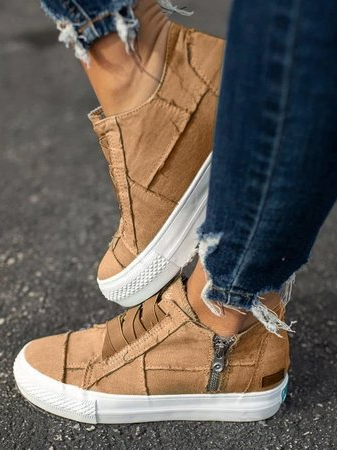 MW | Damen Canvas Low Heel All Season Turnschuhe
