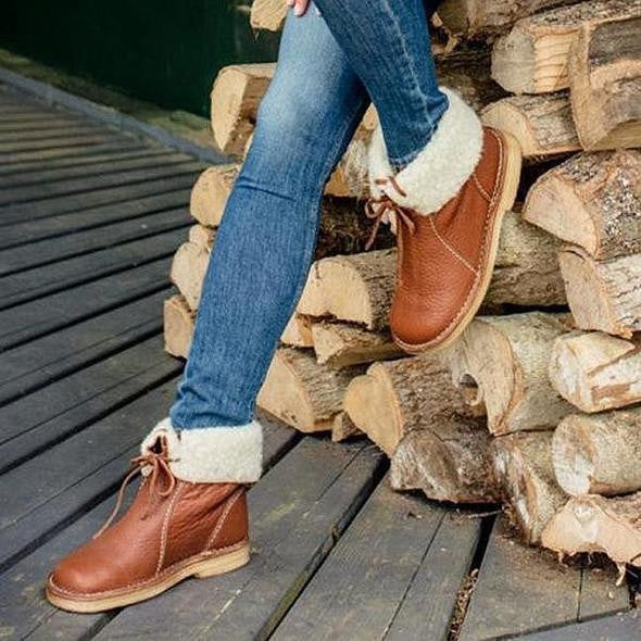 Vintage inspirierte Orthopädische Stiefel