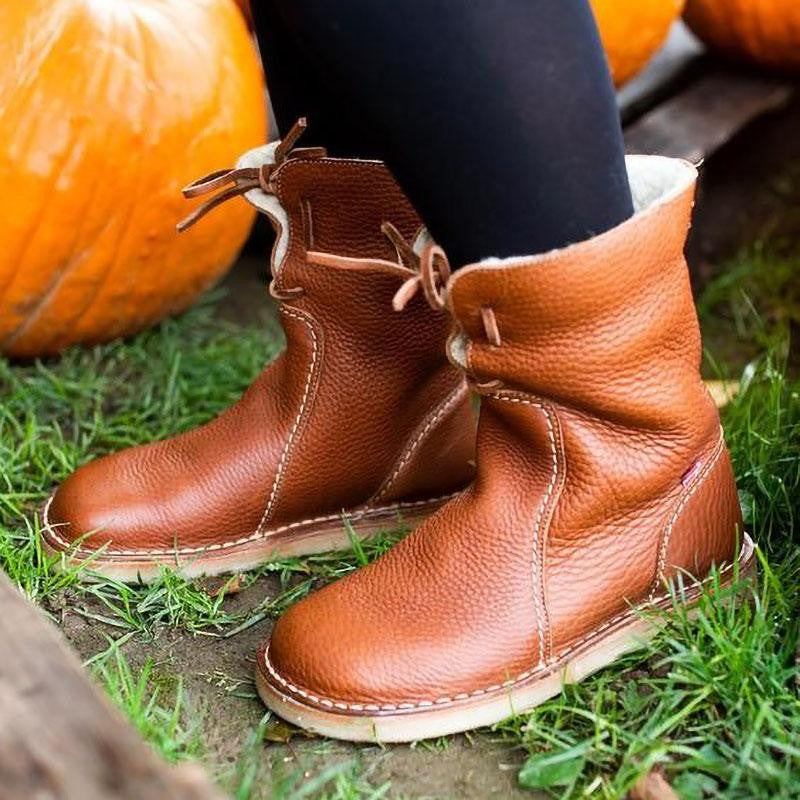Vintage inspirierte Orthopädische Stiefel