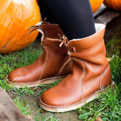 Vintage inspirierte Orthopädische Stiefel