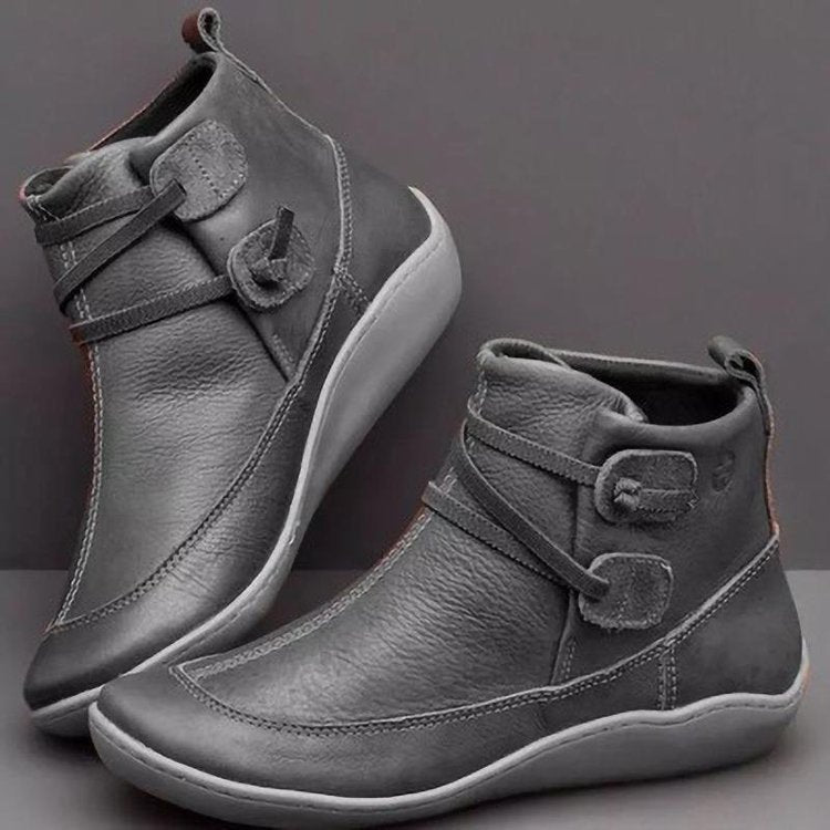 Klassische Orthopädische Stiefel mit zeitlosem Stil