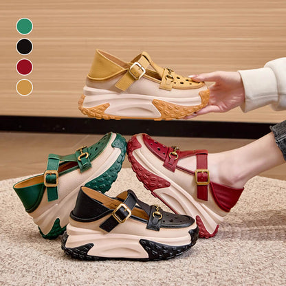 MW Women's Casual Lace Up Hollow Sommer Sandalen