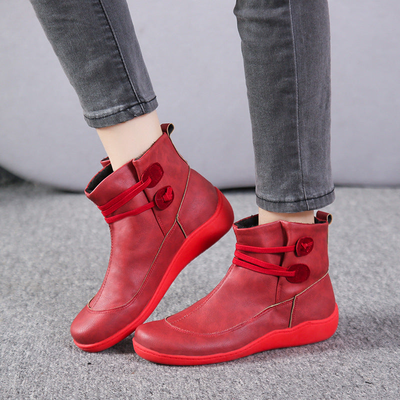 Anmutige Orthopädische Stiefel für modernen Look