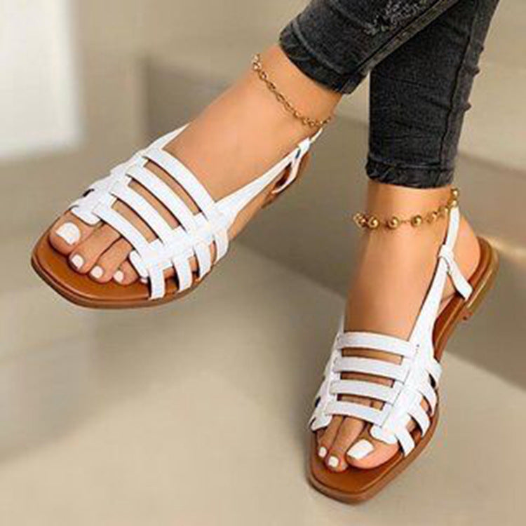 Vintage inspirierte Orthopädische Sandalen