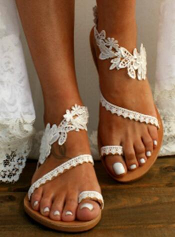 Vintage inspirierte Orthopädische Sandalen