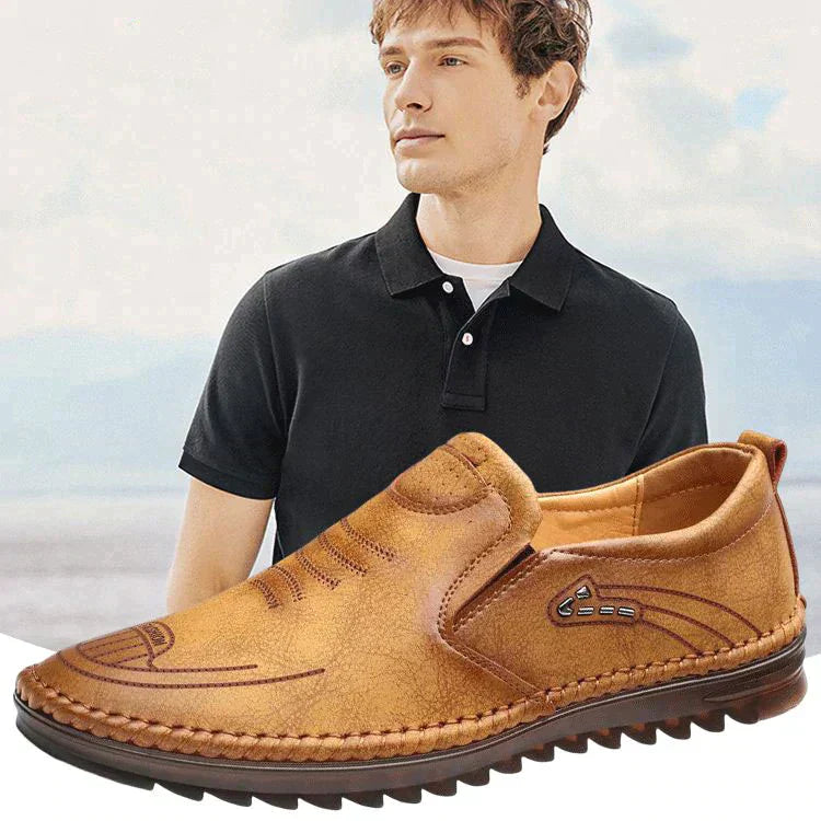 MW | Casual Slip-On Schuhe aus weichem Leder für Männer
