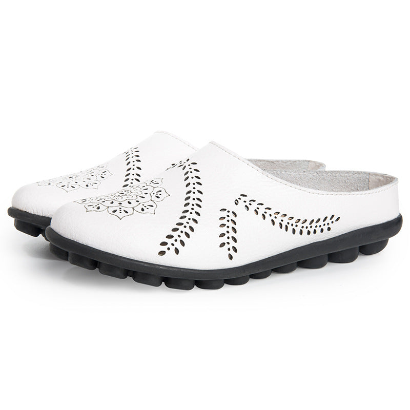MW | Echtes Leder Damen Flats Loafers
