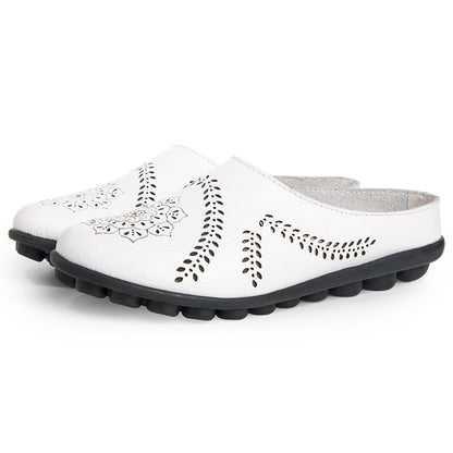 MW | Echtes Leder Damen Flats Loafers