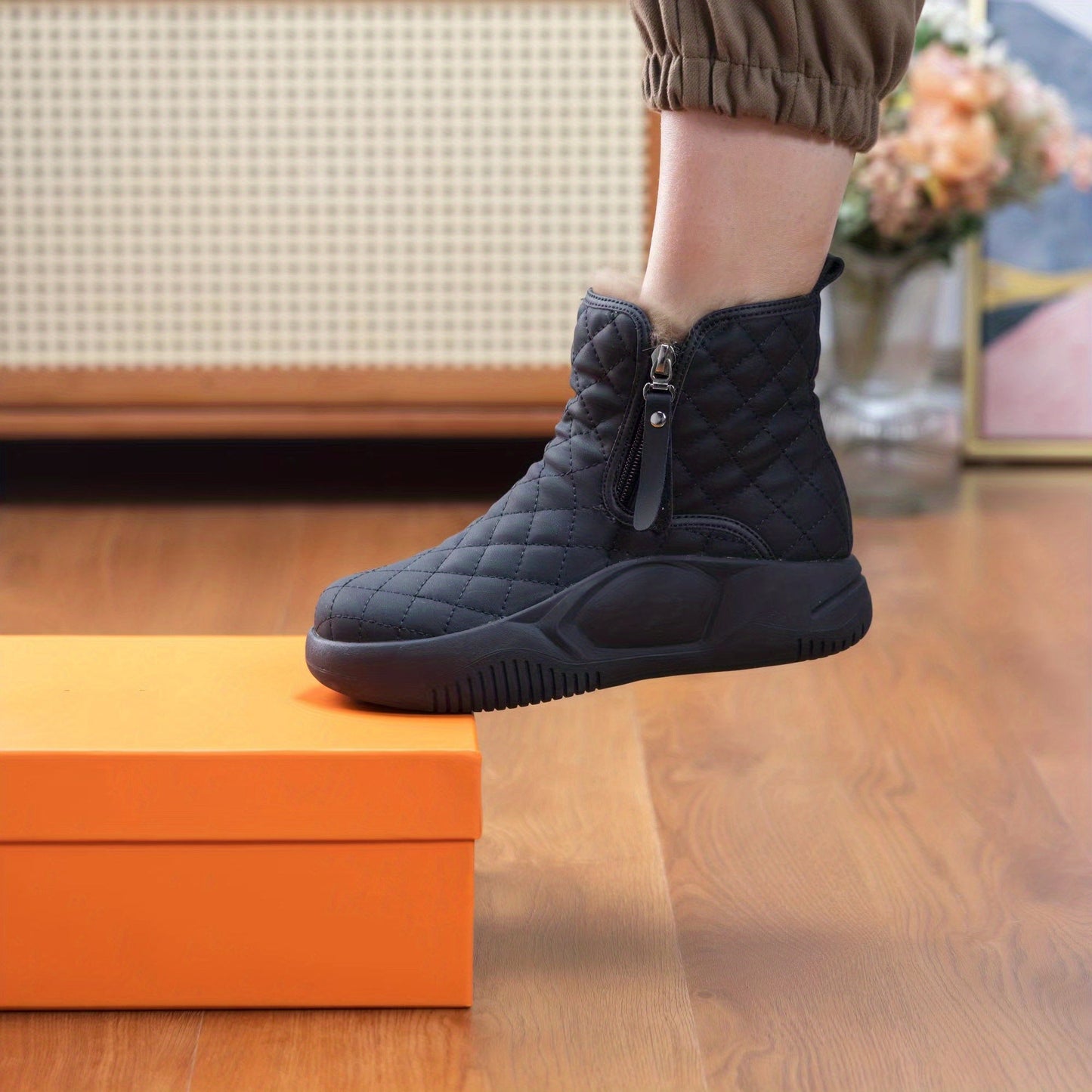 Anmutige Orthopädische Stiefel für modernen Look