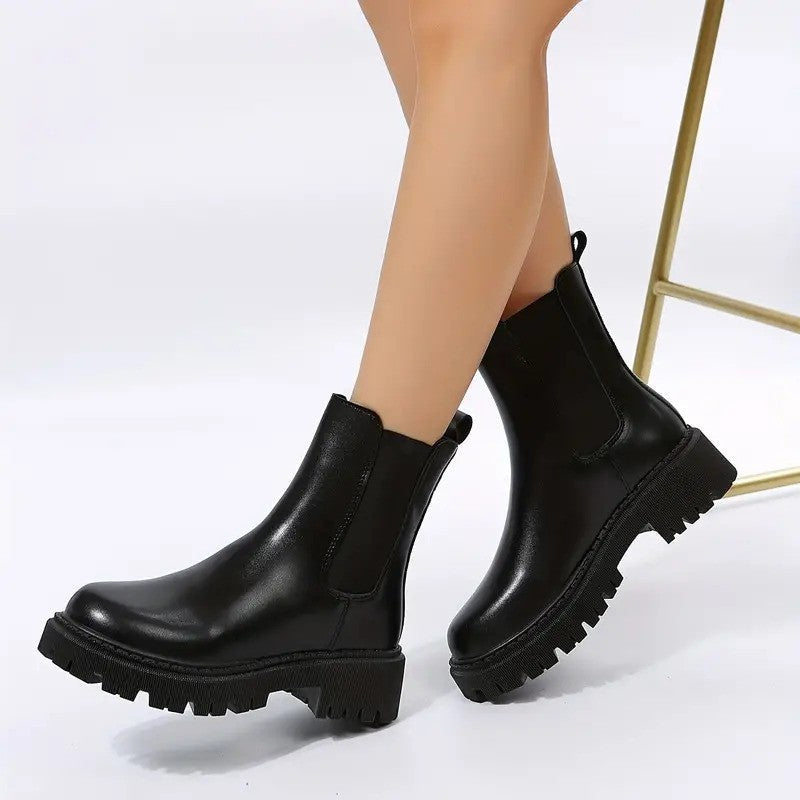 Klassische Orthopädische Stiefel mit zeitlosem Stil