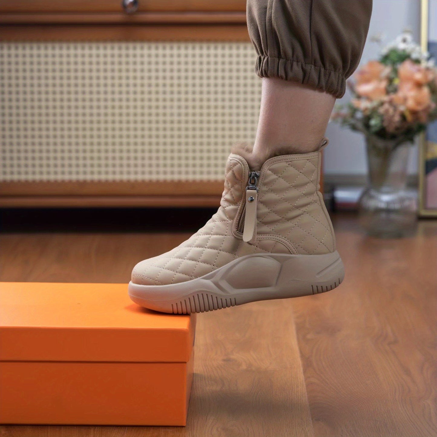Anmutige Orthopädische Stiefel für modernen Look