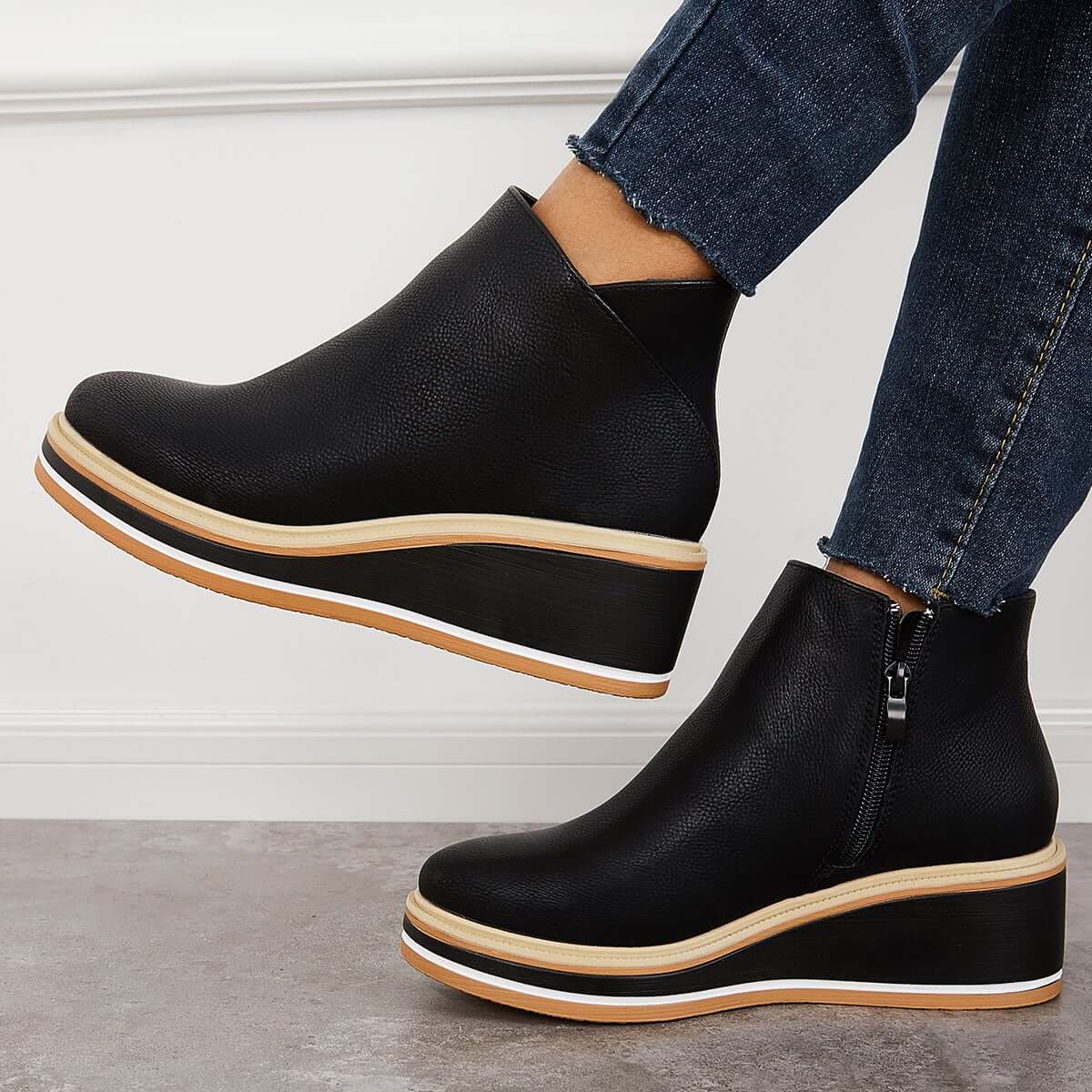 Anmutige Orthopädische Stiefel für modernen Look