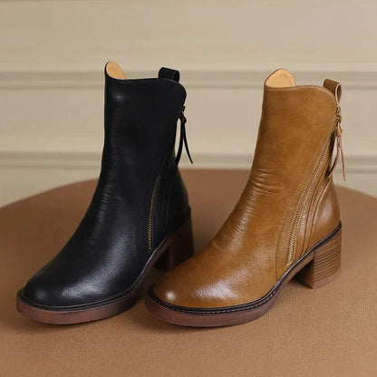 Vintage inspirierte Orthopädische Stiefel