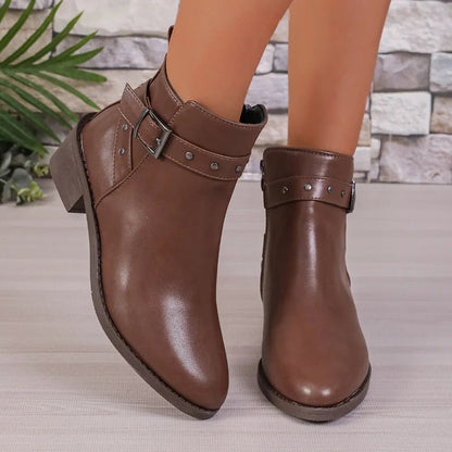 Vintage inspirierte Orthopädische Stiefel