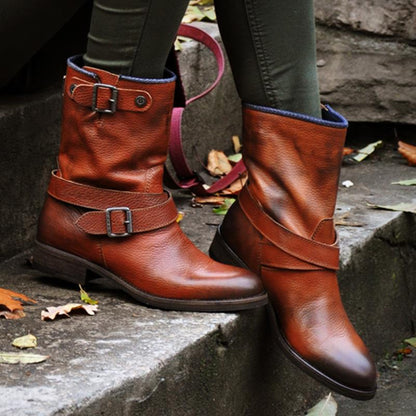 Vintage inspirierte Orthopädische Stiefel