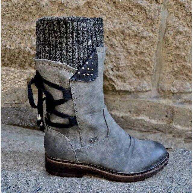 Anmutige Orthopädische Stiefel für modernen Look