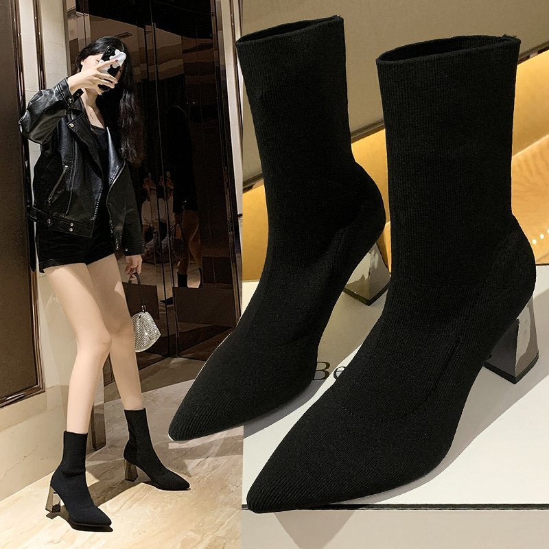 Schicke Orthopädische Stiefel mit einzigartigem Design