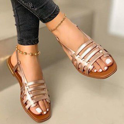 Vintage inspirierte Orthopädische Sandalen