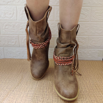 Schicke Orthopädische Stiefel mit einzigartigem Design