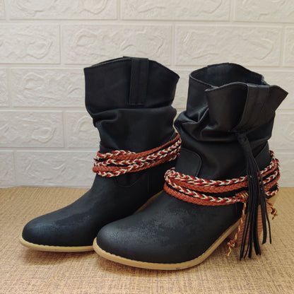 Schicke Orthopädische Stiefel mit einzigartigem Design
