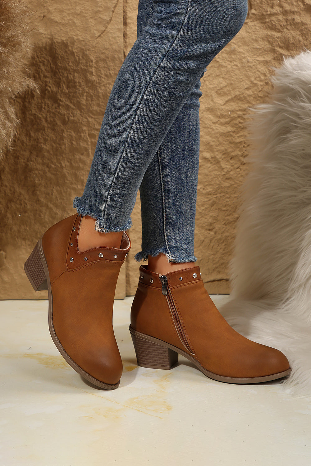 Klassische Orthopädische Stiefel mit zeitlosem Stil
