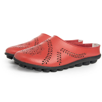 MW | Echtes Leder Damen Flats Loafers