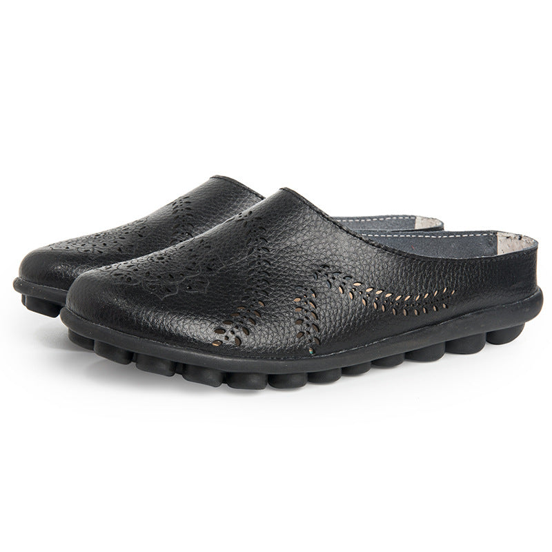 MW | Echtes Leder Damen Flats Loafers