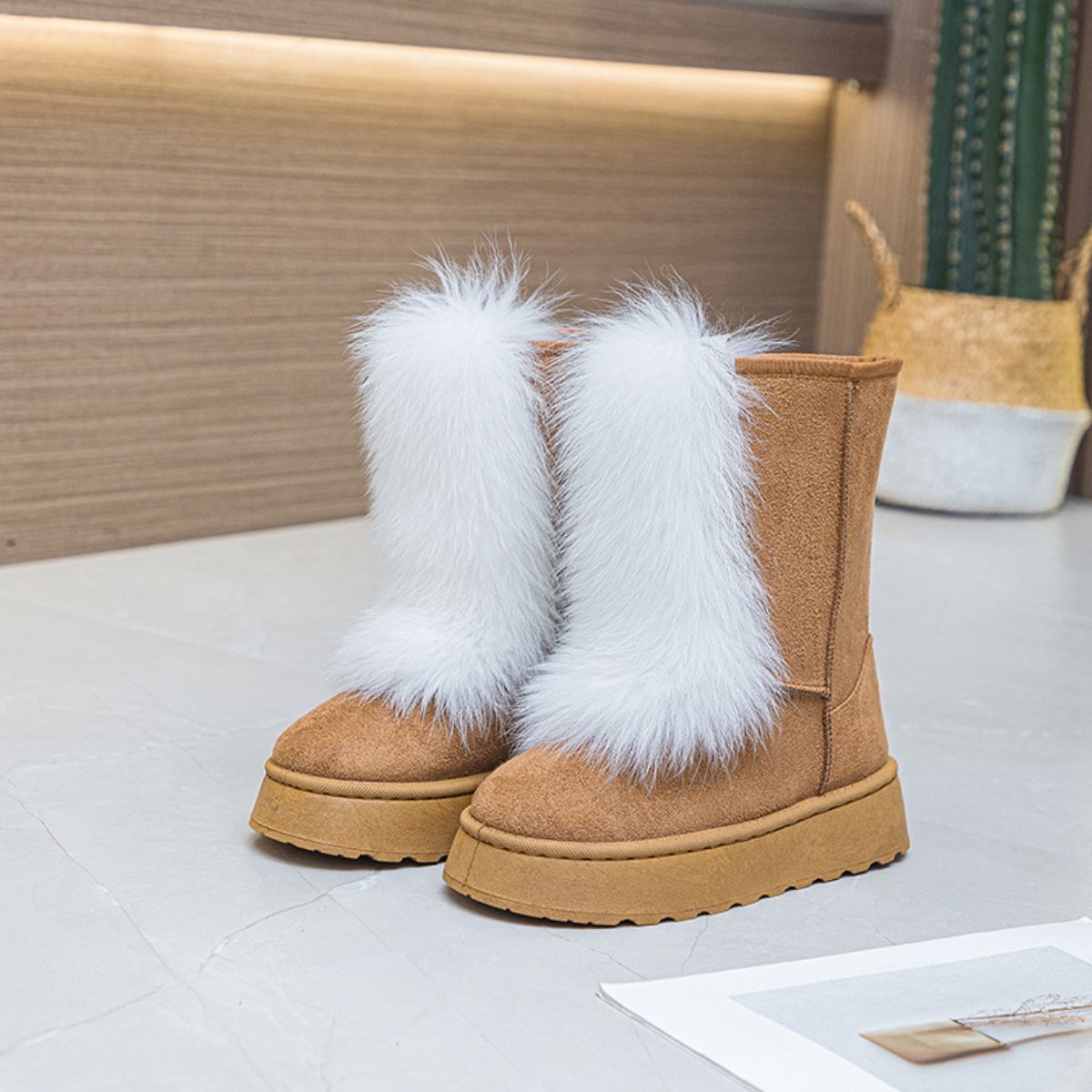 Rosanna® | Thermal suede platform boots