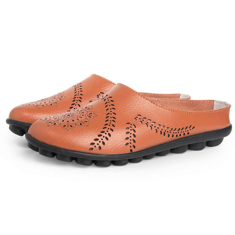 MW | Echtes Leder Damen Flats Loafers