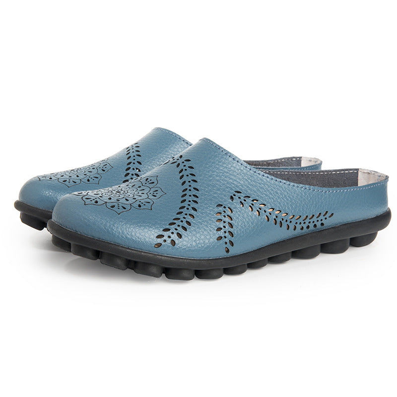 MW | Echtes Leder Damen Flats Loafers