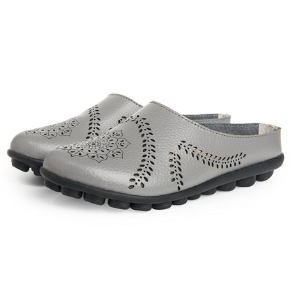 MW | Echtes Leder Damen Flats Loafers
