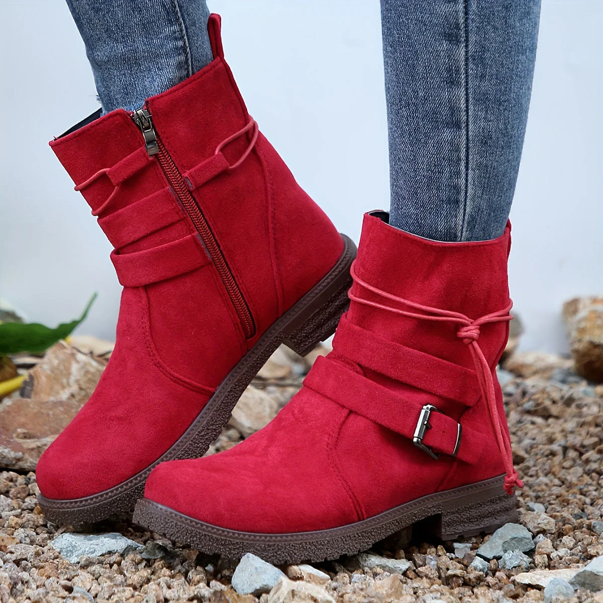 Klassische Orthopädische Stiefel mit zeitlosem Stil