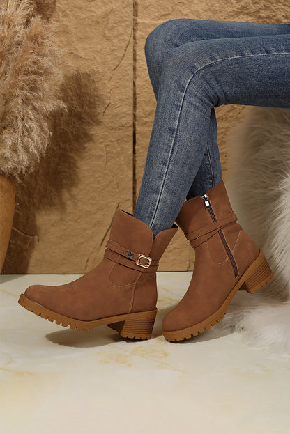 Vintage inspirierte Orthopädische Stiefel