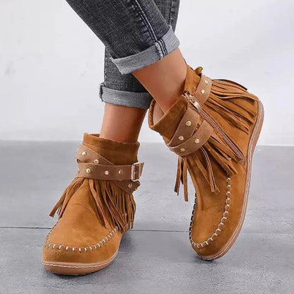 Vintage inspirierte Orthopädische Stiefel