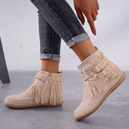 Vintage inspirierte Orthopädische Stiefel