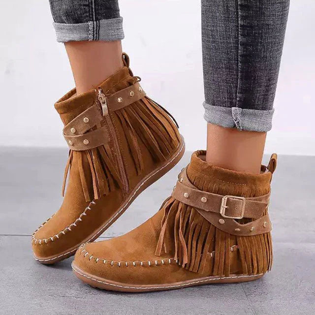 Vintage inspirierte Orthopädische Stiefel