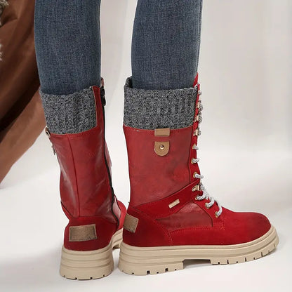 Klassische Orthopädische Stiefel mit zeitlosem Stil