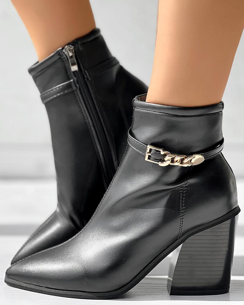 Klassische Orthopädische Stiefel mit zeitlosem Stil