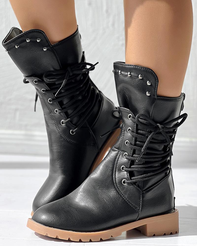 Klassische Orthopädische Stiefel mit zeitlosem Stil