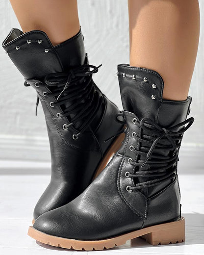Klassische Orthopädische Stiefel mit zeitlosem Stil