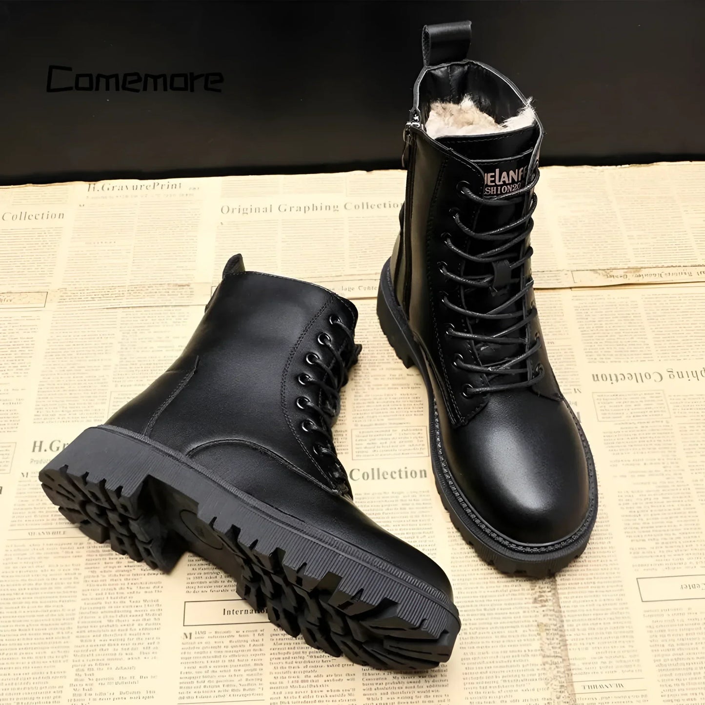 Klassische Orthopädische Stiefel mit zeitlosem Stil