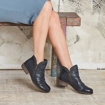 Vintage inspirierte Orthopädische Stiefel