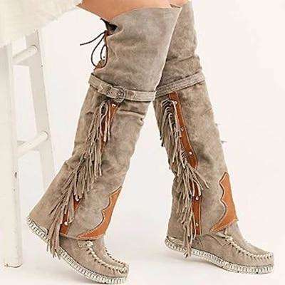 Vintage inspirierte Orthopädische Stiefel